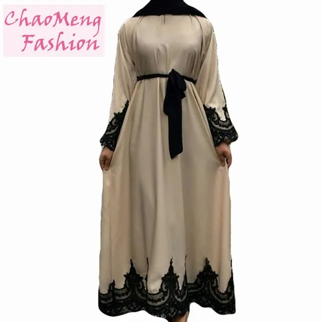 long dress lace muslimah