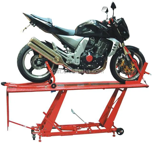 500kg Hydraulic Used Manual Motorcycle Lifts With Two Pedal - Buy Used