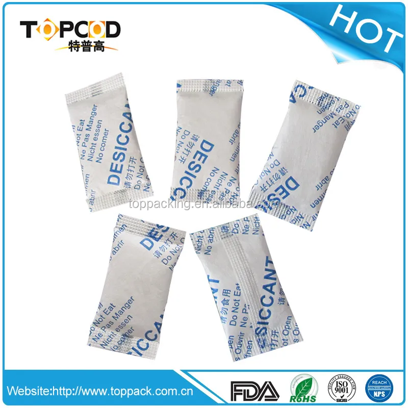 Super Dry Moisture Absorber Food Grade Silica Gel Desiccant Bags With