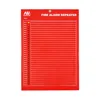 Conventional fire alarm sub showing panel
