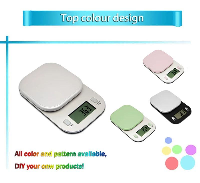 Sunny food 2 KG ABS Plastic Digital High Precision Mini Pocket Kitchen Scale With High Quality