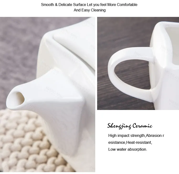 2017 New Ceramic Tableware Porcelain Square Restaurant Dinner Plates Set