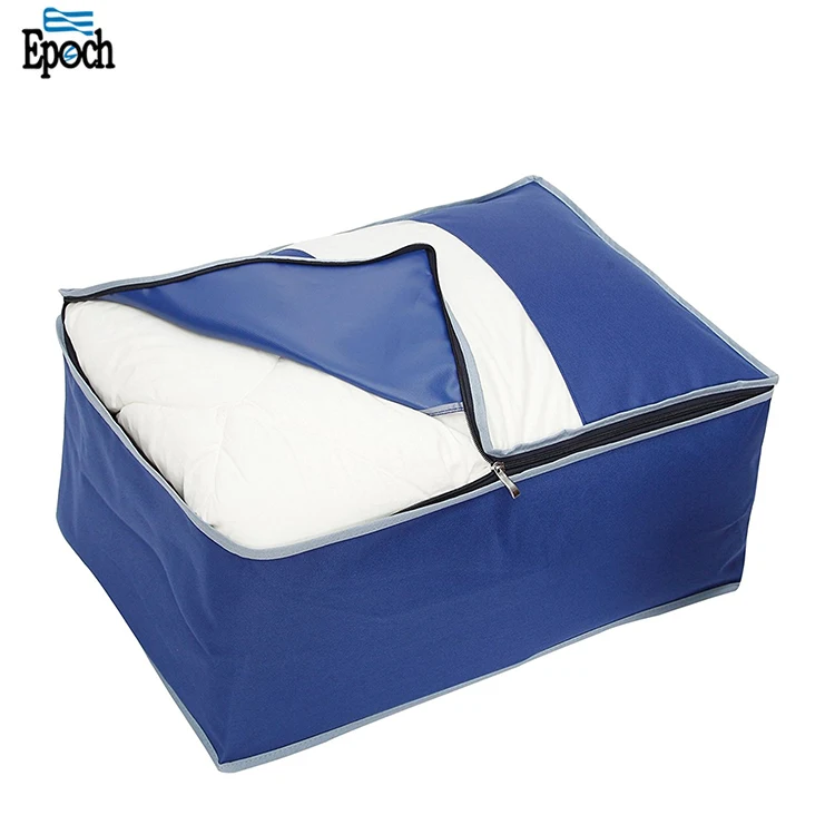 Wholesale Heavy Duty Sturdy Design Washable Polyester Dark Blue Quilt