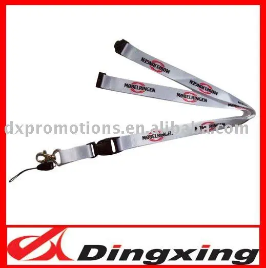 Mobile phone lanyard/cheapest lanyards/detachable cell phone lanyard