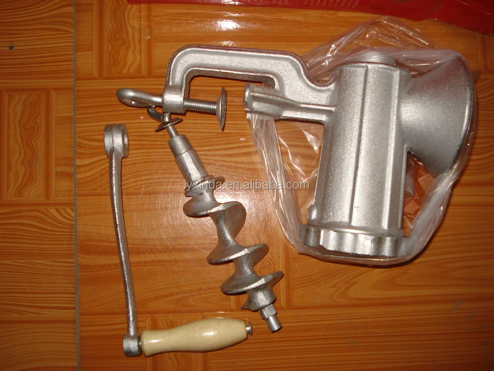 factory direct offer hand operated manual meat mincer
