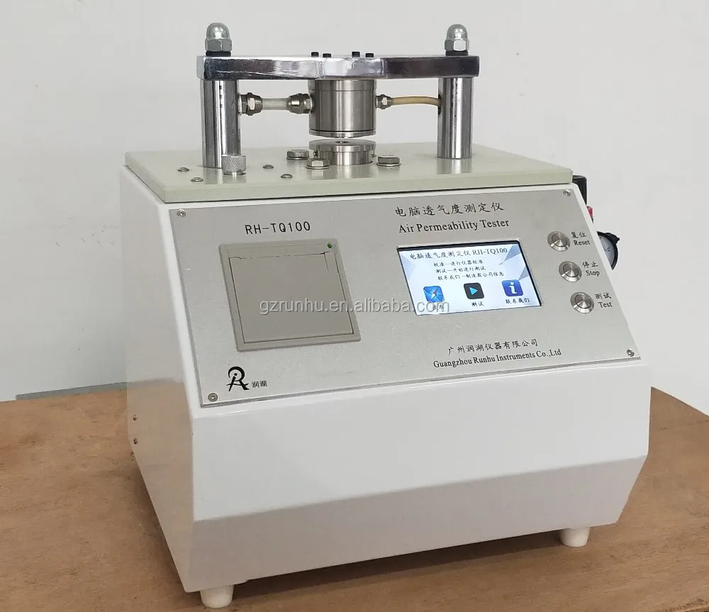 Air Permeability Tester Rhtq100 Sheffield Bendtsen Gurley Schopper