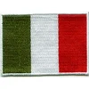 Italy Flag professionally custom 100% embroidery patch