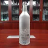 Empty Frost Spirit Drink Bottle 750ML Cylinder Glass Bottle Vodka