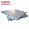 Aluminum honeycomb panel for toilet