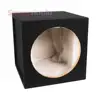 China Empty 8 inch Subwoofer Box Design Speaker Cabinet Box Empty Car Bass Box for 10inch, 12inch, 15inch Car Audio