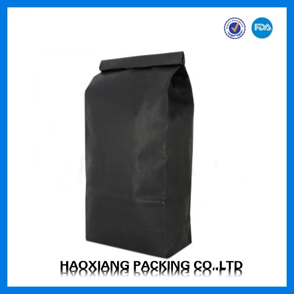 Kraft Paper Bags With Poly Pla Lined Sandwich Packaging Paper Pouches