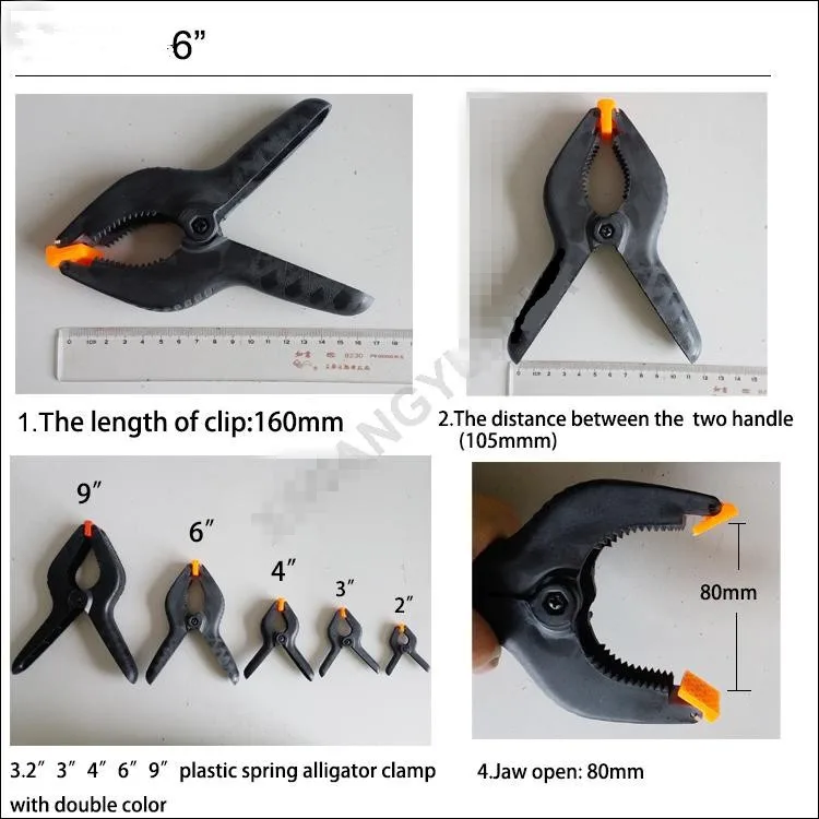 6" Plastic Spring Clamp Buy Spring Clamp,Tube Spring Clamp,Wide