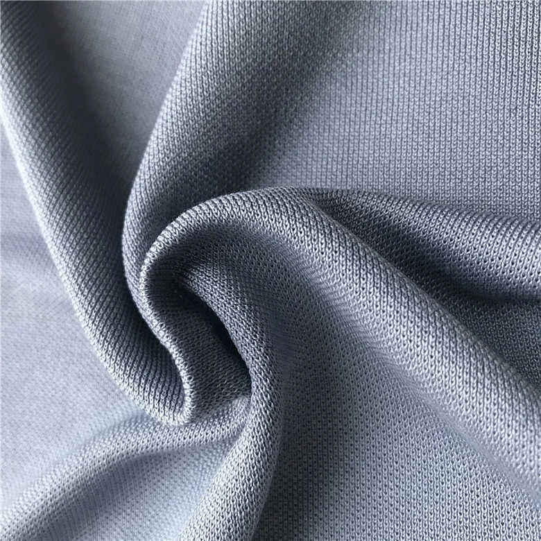 Pure Spun Silk Good Quality 100pique Fabric For High Quality Garment