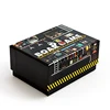 Custom Printed Luxury Black Rigid Storage Box With Lid for Poker Cards