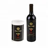 Custom matte black spot uv wine labels,gold hot stamping printing adhesive wine bottle label manufacturer