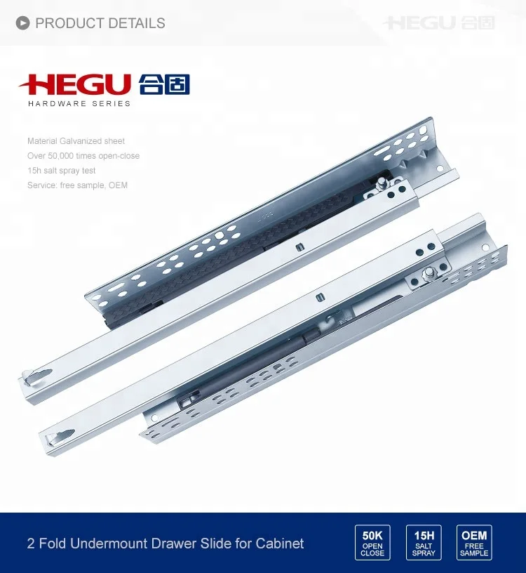 Single Extension Conceal Undermount Drawer Slide Rail Buy