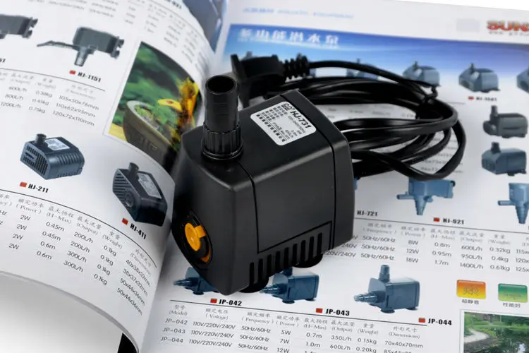 Sunsun Hj731series Multifunction Water Pump Micro Aquarium Tank