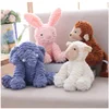 Dropshipping plush rabbit toys unicorn/cat/monkey/sheep/elephant plush doll stuffed animal soft kids tioys baby appease doll