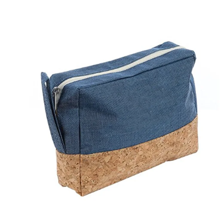 eco-friendly white canvas cosmetic bags