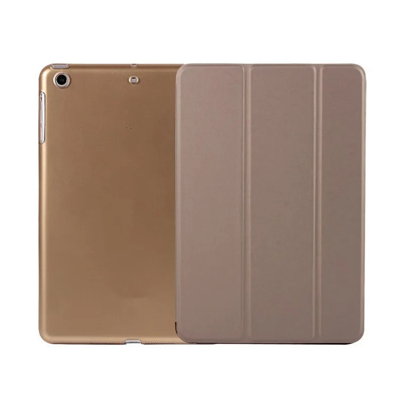 Dormancy Smart Cover for apple ipad Pro 12.9 Stand flip leather case with PC Back cover