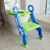 Fashionable kids child toilet train trainer seat with ladder baby toilet seat potty training