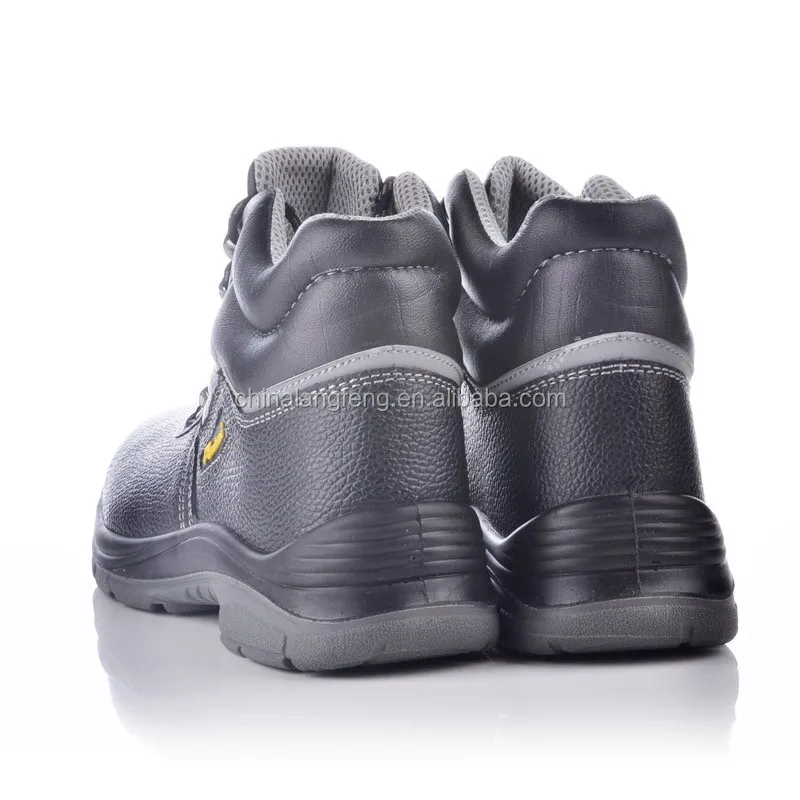 high heel steel toe safety shoes