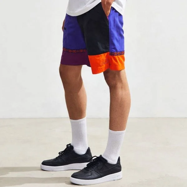 Fashion Function Athletic Panelled Mens Gym Running Nylon Shorts Buy