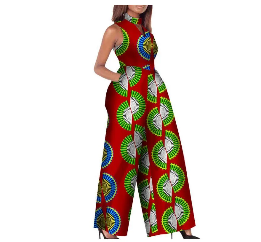 african print jumpsuits for ladies