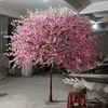Japanese Indoor Artificial Flower Tree Fake Sakura Plum Ornamental Cherry Peach Blossom Trees