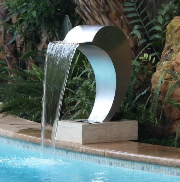 Dolphin Water Fountain Nozzle Stainless Steel Swimming Pool Water