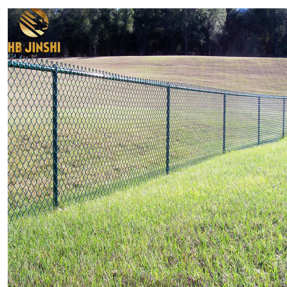 Pvc Coated Diamond Shape Wire Mesh Sportsfield Chain Link Fence Buy