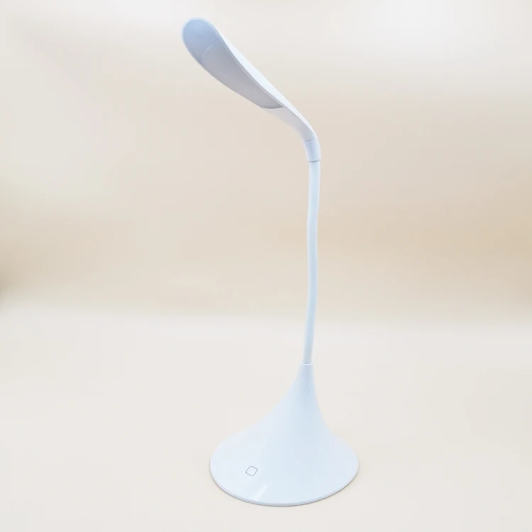 plastic touch switch book light Modern 14 LED usb desk lamp flexible task lamp