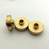 New design brass and bronze ingot silver plating round circle brass parts