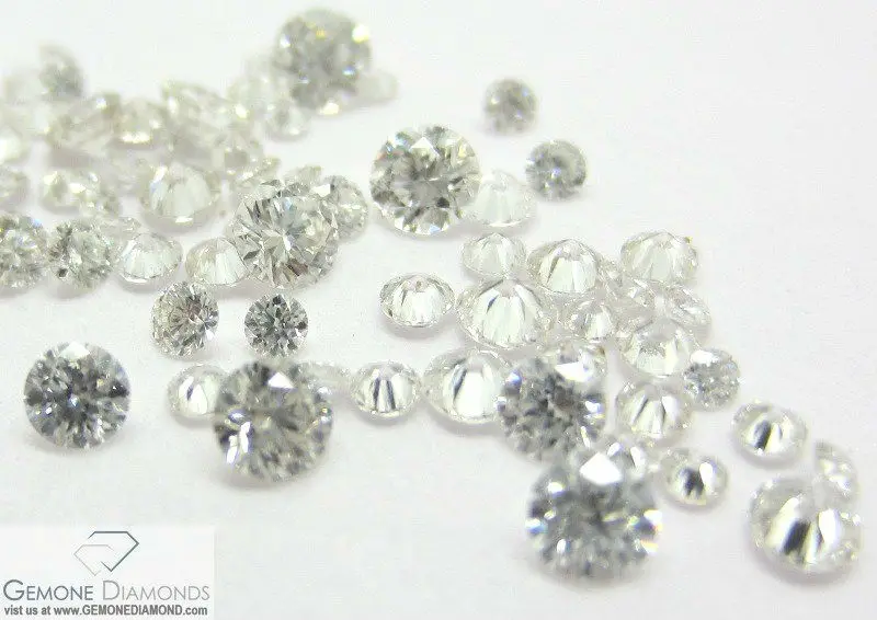 0.005 Ct To 0.25 Ct Natural Loose Diamonds For Making Fine Jewelry