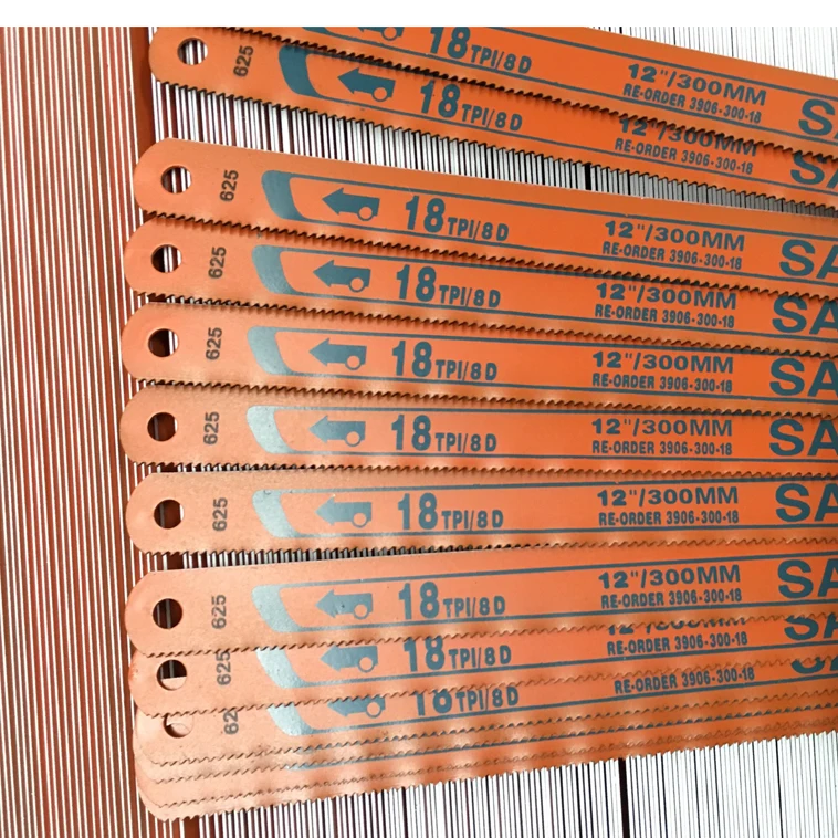 18t 24t Sandflex Bimetal Hacksaw Blades Ideal for Metal Cutting