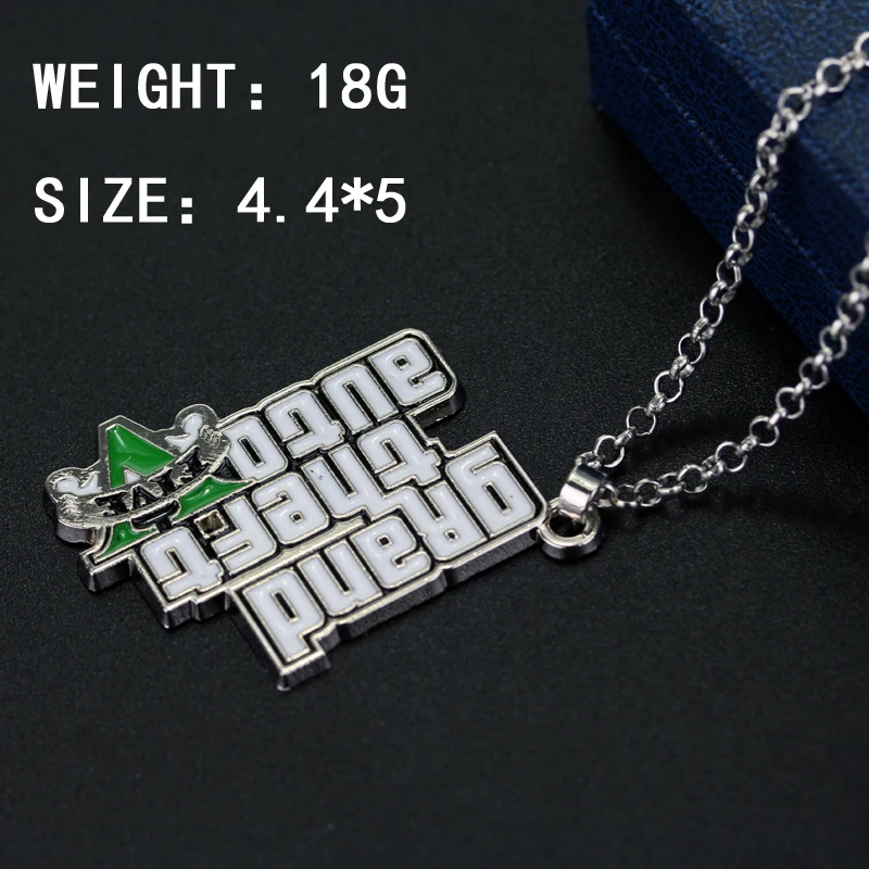 Game Gta 5 V Necklace Grand Theft Auto V Pendant Necklace Buy Game