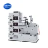 Roll to roll small digital sticker label flexo printing machine for factory