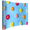 New arrival stylish aluminum magnetic pop up display stand backdrop for summit