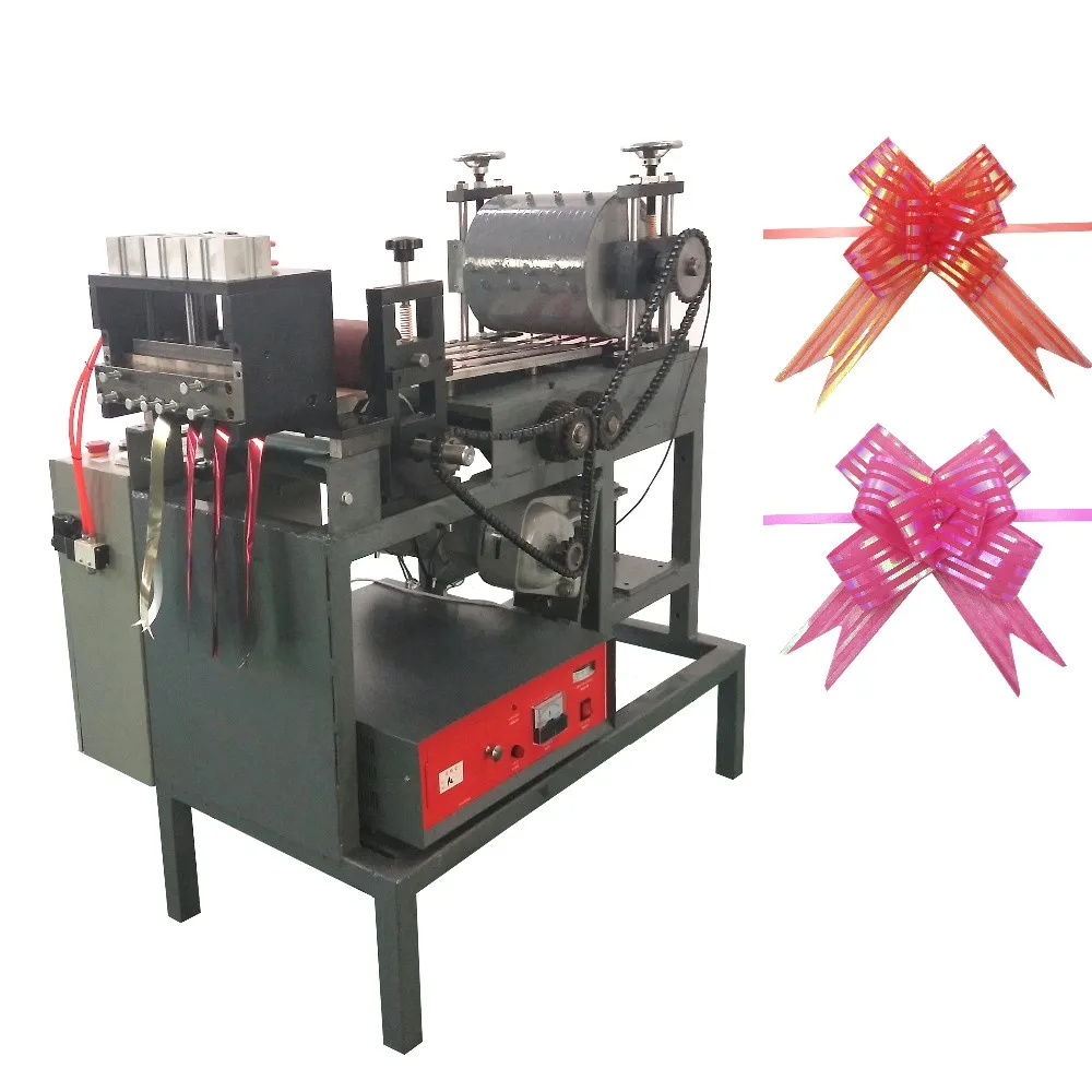 Hot Selling Automatic Ribbon Tying Machine Mini Satin Gift Bow Making