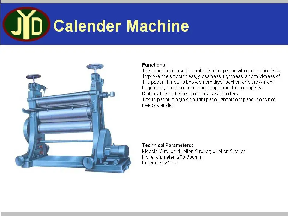 laundry calender machine