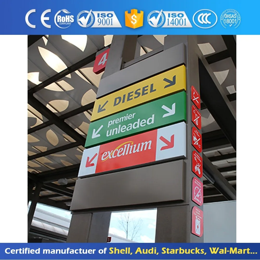 customized entry exit signs directional digital information