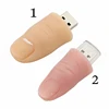 halloween gifts 2018 usb finger shaped flash drives cheap 2gb 4gb 8gb pendrives pvc cover with you logo