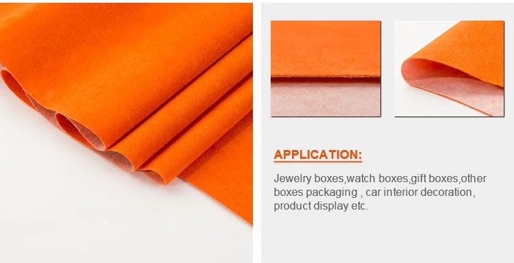 Self Adhesive Flock Paper Base On Shelf Drawer Liner Fabric Buy