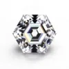 White Oec Rectangle Step Cut Moissanite 1 Carat D E F G H Color Moissanite Stone Price