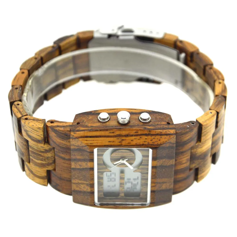 square shape digital watch
