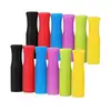 Silicone Straw Tips, Multicolored Food Grade Straws Tips Covers Only Fit for 1/4 Inch Wide(6MM Outdiameter)Stainless Steel Straw