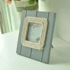 European Mediterranean rural style creative Gift household act Zakka grocery wood picture frame