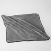 1000gsm Double-color 16"x16" Microfiber Car Cleaning Towels Buffing Cloths Absorbent Car Drying Polish Auto Detailing Towel