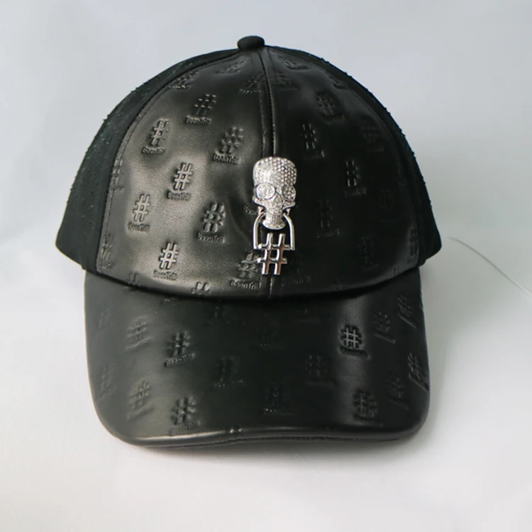 metal skull cap