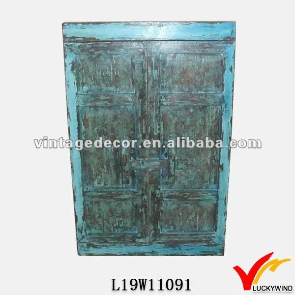 Shabby Chic Home Decor Wooden Window Frame Vintage Wall Mirror